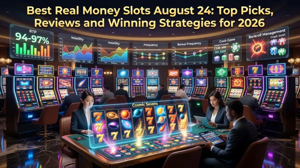 Best Real Money Slots August 24: Top Picks, Reviews and Winning Strategies for 2026
