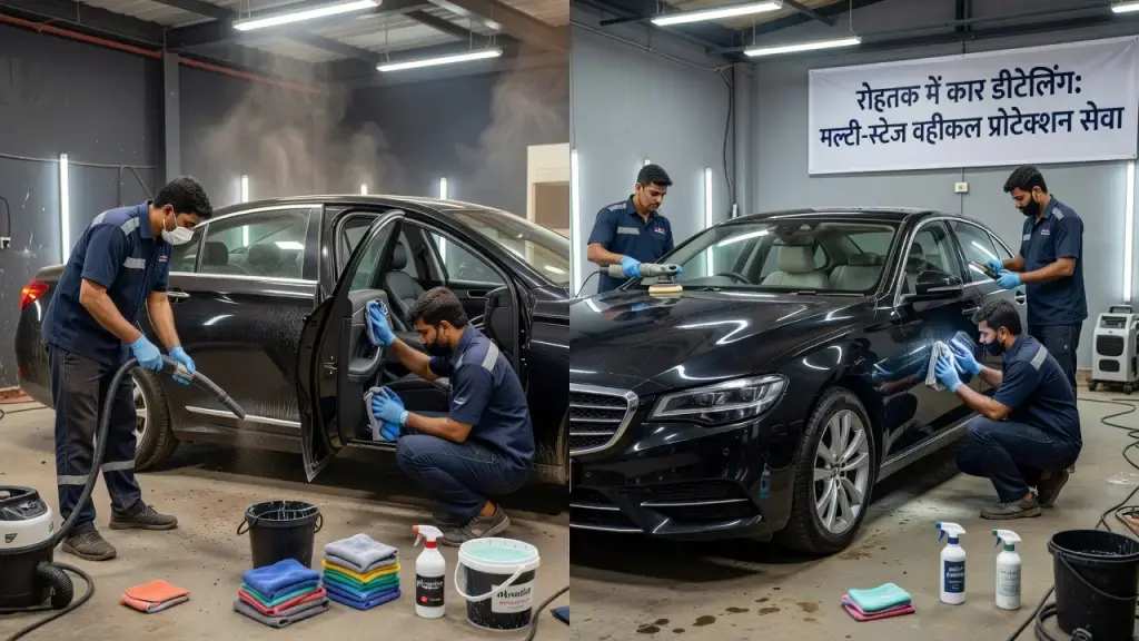 Car Detailing in Rohtak Evolves Into Multi-Stage Vehicle Protection